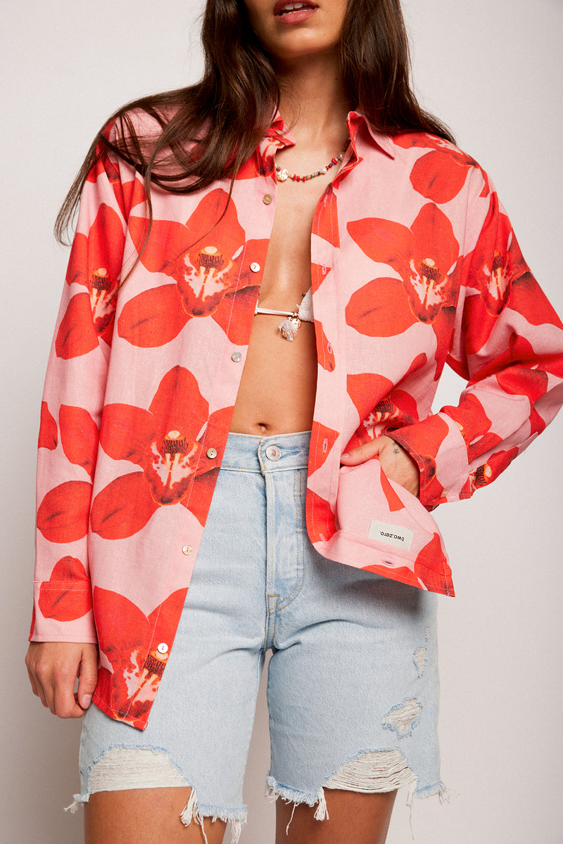 Romantic Orchid Shirt