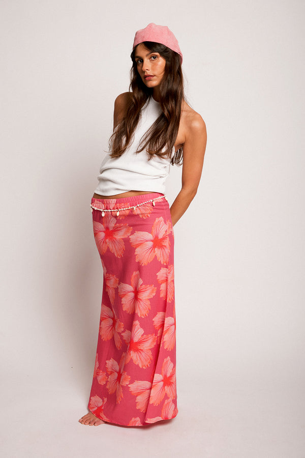 Sweet Hibiscus Skirt