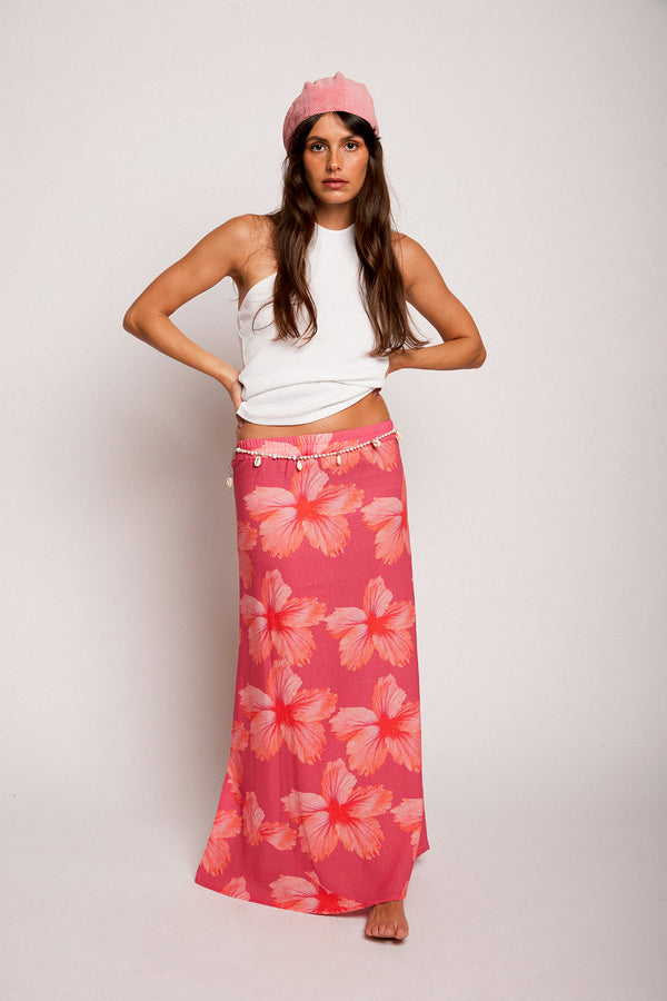 Sweet Hibiscus Skirt